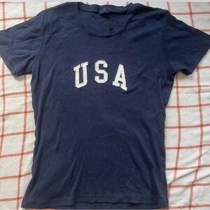 Brandy Melville Dark Blue Tee